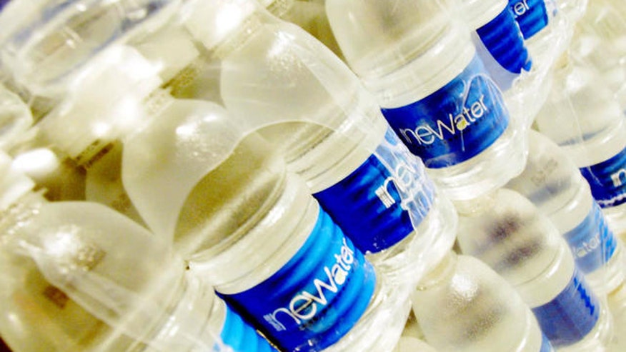 water bottles
